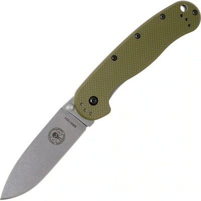 BRK-Esee Avispa Framelock Green D2 BRK1302OD