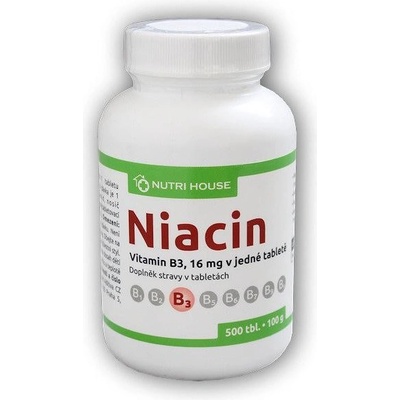 Niacin Vitamín B3 500 tablet