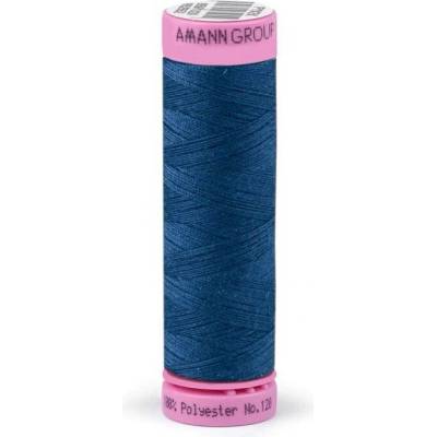Polyesterové nitě návin 100 m Aspo Amann 1304 Medieval Blue