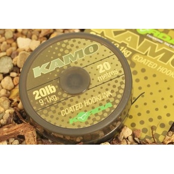 Korda šnúra Kamo Coated Hooklink 20m 20lb