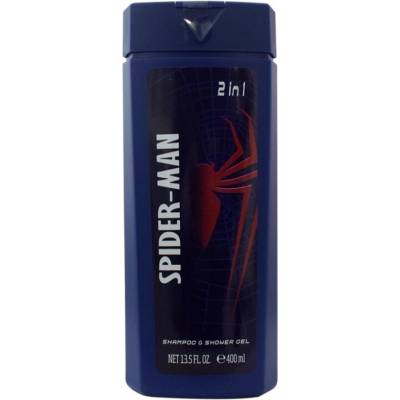 Disney detský sprchový gél a šampón 400 ml Spiderman