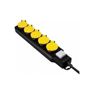 LogiLink 5 sockets IP44 1.5m