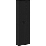 vidaXL Гардероб Черния дъб 55 x 25 x 189 см Инженерна дървесина (3334009)