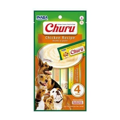 Churu Dog Chicken Recept 4 x 14 g