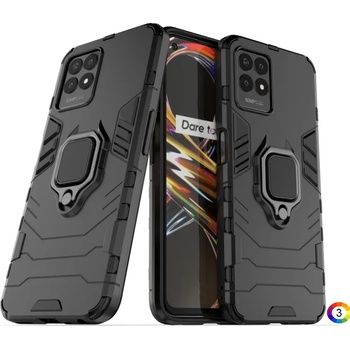 Image 1 of OPPO Realme 8i Удароустойчив Ring Holder Калъф и Протектор