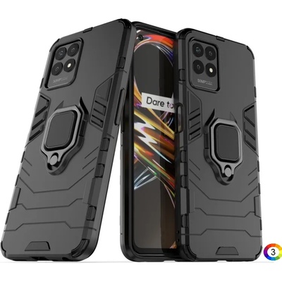 OPPO Realme 8i Удароустойчив Ring Holder Калъф и Протектор