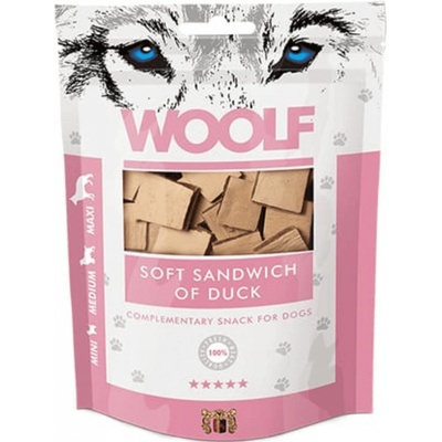Woolf Soft Duck Sandwich 100 g