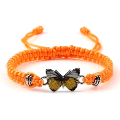 Gaira náramek Žlutý motýlek 3120 oranžová