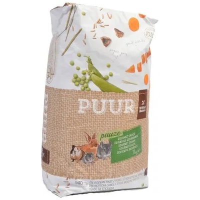 Witte molen PUUR Pauze snack вкусно лакомство за зайци и гризачи, 7 кг, Witte Molen, Холандия - 654829