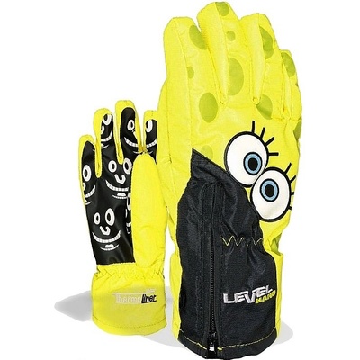 Level detské rukavice Lucky yellow
