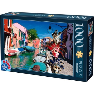 D-TOYS Burano Itálie 1000 dílků