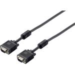 Equip Equip VGA кабел HD15 букса 15.00m 1024x 768/60Hz черен (118815)
