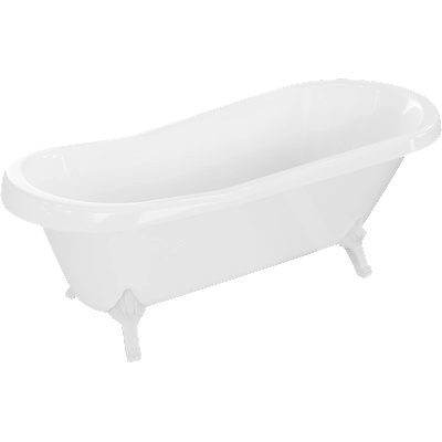 Mexen Retro 170x75 cm white/white (53251707500-20)