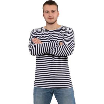 Tričko dlouhý rukáv TECAL tm. modrá