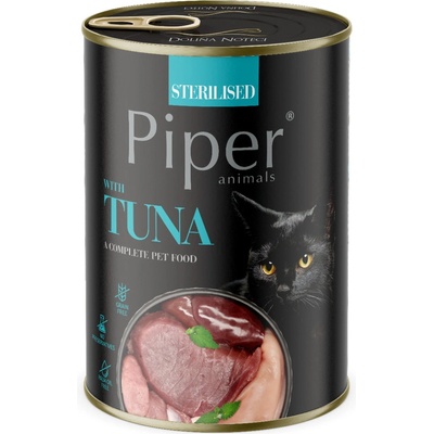 PIPER Cat Sterilised Tuniak 400 g