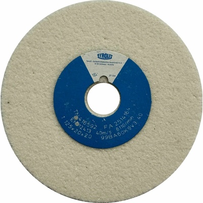 Tyrolit 99BA60K9V40 Brúsny kotúč 125 x 20 x 20 mm 60 T416592