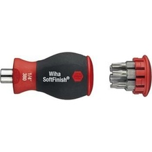WIHA krátký šroubovák se zásobníkem bitů Stubby 1/4" , Torx® 6-dílný