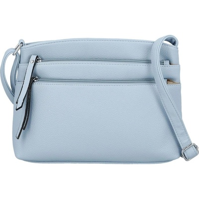 Stylová dámská koženková crossbody kabelka Lumi modrá