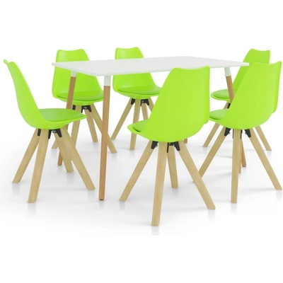 vidaXL 7dílný zelený – Zbozi.Blesk.cz