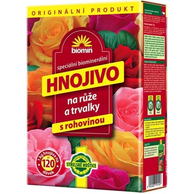 Forestina Biomin granulované hnojivo na Ruže a Trvalky 1 kg