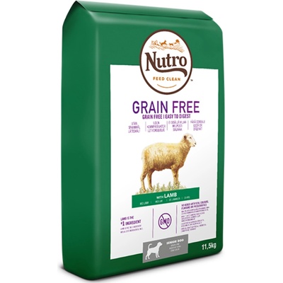 Nutro Grain Free Senior Lamb 11,5 kg