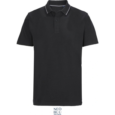 Neoblu Polokošile Orel piqué krátký rukáv Černá deep