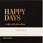 Printworks Фотоалбум Printworks Happy Days малък черен (PW00525)