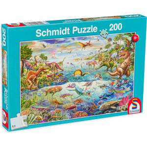 Schmidt Spiele Пъзел Schmidt от 200 части - Светът на динозаврите (56253) - baby