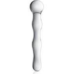 Glossy Toys Луксозно стъклено дилдо Glossy №10 прозрачно