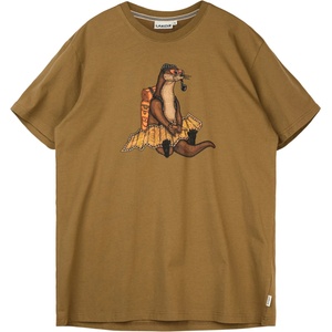 LAKOR Мъжка тениска LAKOR The Otter Way T-Shirt - Kangaroo (217-0138-0111)