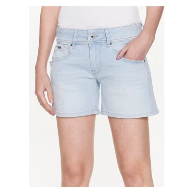 Pepe Jeans Дънкови шорти Siouxie PL801002PE0 Светлосиньо Regular Fit (Siouxie PL801002PE0)