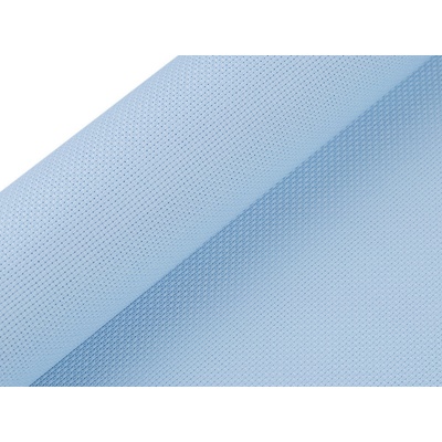 Stoklasa Vyšívací látka KANAVA 5 jednobarevná pomněnková modrá 380634/6, š.50cm (látka v metráži)