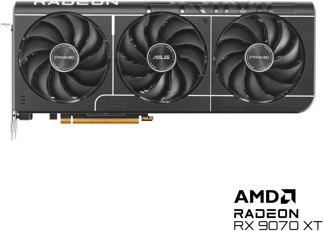 Asus Prime Radeon RX 9070 XT OC Edition 16GB GDDR6 90YV0L71-M0NA00