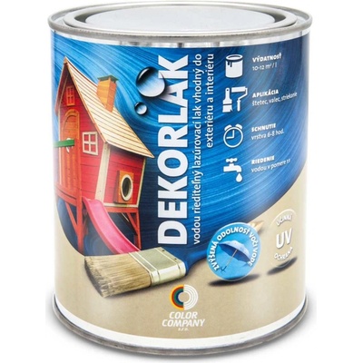 Color Company Dekorlak 0,7 L gaštan