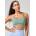 Casall Women's Strap Low Impact Sports Bra - Dusty Green