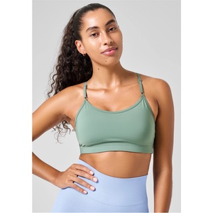Casall Women's Strap Low Impact Sports Bra - Dusty Green