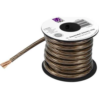 Tru Components 1572240 ukostrovací kábel 1 x 6 mm² čierna 5 m