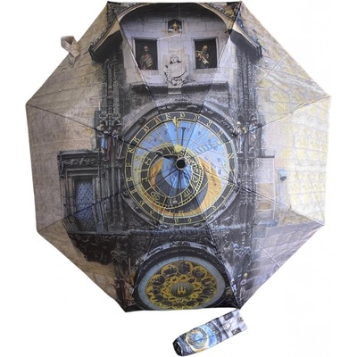 Pragati Fashion deštník automatické otevírání a zavírání image Pražský orloj