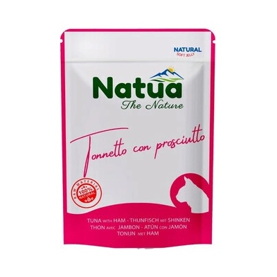 Natua Natural Tuňák se šunkou v želé 70 g