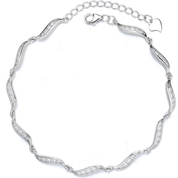 Silenti Jewelry Сребърна гривна "Изисканост