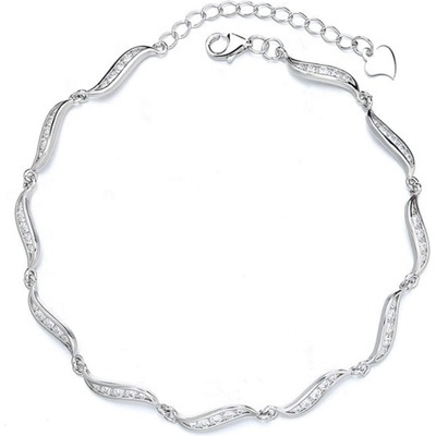 Silenti Jewelry Сребърна гривна "Изисканост