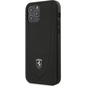 Ferrari Калъф за телефон Ferrari FEOGOHCP12MBK Off Track Perforated за iPhone 12/ 12 Pro 6.1", черен (3700740479247)
