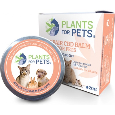 PLANT OF LIFE Pro domácí mazlíčky CBD Hojící balzámová tyčinka 12 g