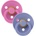 BIBS Залъгалки Bibs - Colour, Bubblegum/Peri, 6-18 м, 2 броя (120452)