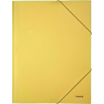 Папка PP с ластик A4 Axent Pastelini Жълт (A4)