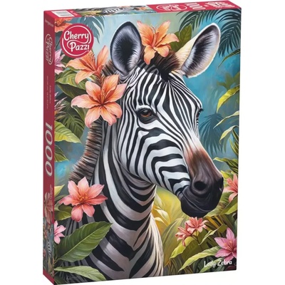 Cherry Pazzi - Puzzle Lady Zebra - 1 000 piese