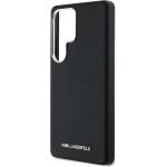 CG Mobile Samsung S25 Ultra KARL LAGERFELD PU SAFFIANO METAL LOGO AND FRAME силиконов протектор за телефон, удароустойчив 3D, ЧЕРЕН KLHMS25LPSAFWMCK (KLHMS25LPSAFWMCK)