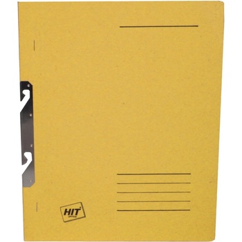 Hit Office A4 rýchloviazače papierové závesné žlté 50 ks