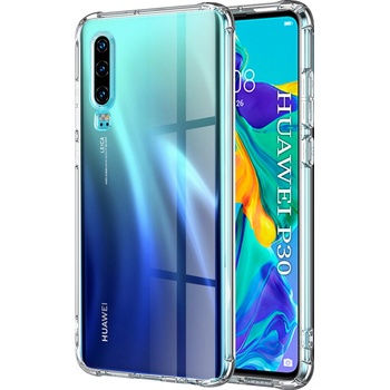 Techsuit Shockproof Clear Silicone puzdro pre Huawei P30 – priehľadné