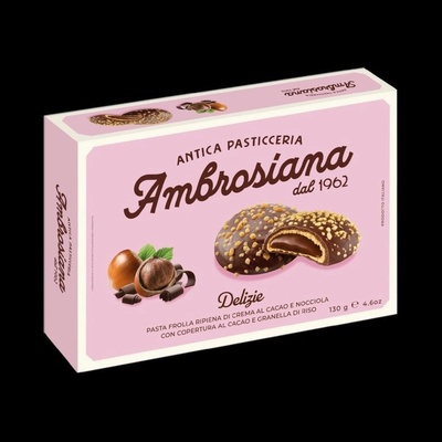 Dolciaria Ambrosiana Delizie kakao-lískooříšková náplň 130 g